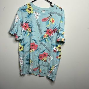 H&M Miami Cruise Tropical Hawaiian Short Sleeve T-Shirt